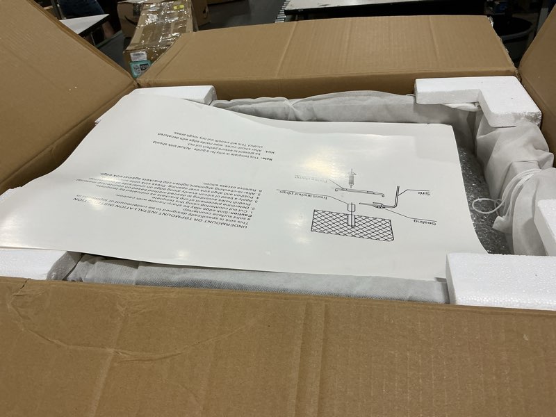 Condition photo showing Good Condition for bar sink - pepo small kitchen sinks undermount stainless steel wet bar sink 16 gauge single bowl with accessories, high-end handmade basin for rv outdoor (stainless, 10"x18"x8") stainless steel 10"x18"x8" without glass rinser