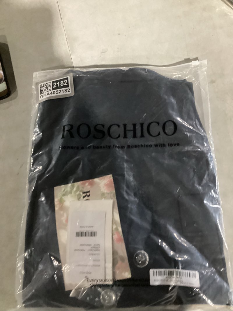 Condition photo showing New/Like New for Womens Plus Size Blazers Button Lapel Long Sleeve Work Office Business Casual Blazer Jackets Outerwear with Pockets