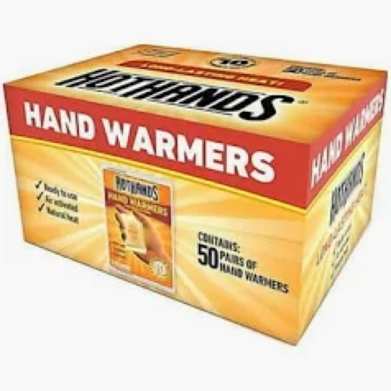 HotHands Hand Warmers - Long Lasting Natural Odorless Air Activated Warmers - Up to 10 Hours of Heat