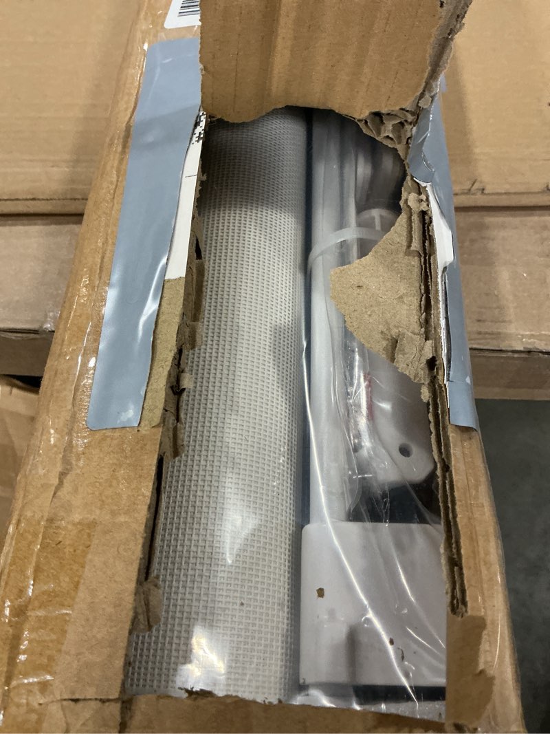 Condition photo showing New/Like New for miumoon 71 inch retractable baby gates 42 inch tall, retractable gate with reinforced strip design to prevent crawling through, 6 ft retractable dog gate for stairs, doorways, hallways, indoor/outdoor white 42" tall x 71" wide
