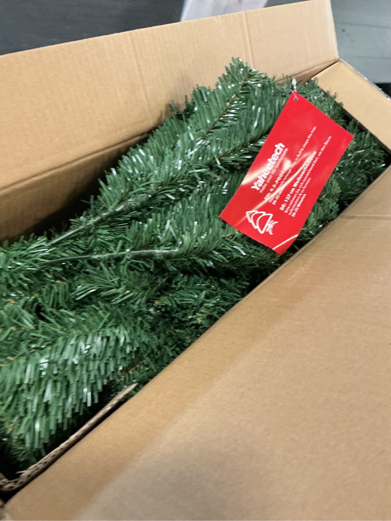 Condition photo showing Good Condition for 4FT Artificial Christmas Tree with 70LED Lights, 8 Modes Xmas Tree with 227 PVC Branch Tips & Ornaments Balls for Holiday Home Office Christmas Decorations Green 4ft