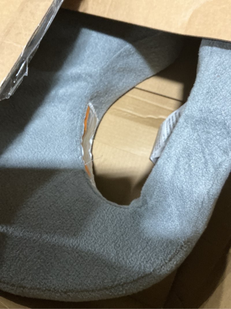 Condition photo showing Good Condition for My Brest Friend Nursing Pillow - Deluxe - Enhanced Comfort w/ Slipcover - Ergonomic Breastfeeding Pillow For Ultimate Support For Mom & Baby - Adjustable Pillow W/ Handy Side Pocket, Evening Grey