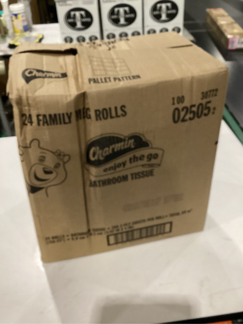 Charmin toilet paper 24 rolls 288 2ply sheets