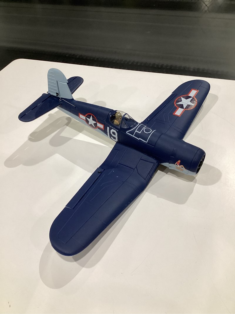 Condition photo showing Good Condition for LEAMBE Brushless 4 Channel RC Plane F4U Corsair 500mm Remote Control Airplane Fighter RTF with 6-Axis Gyro, 3 Modes & Aerobatics for Beginners & Adults Brushless F4u Corsair