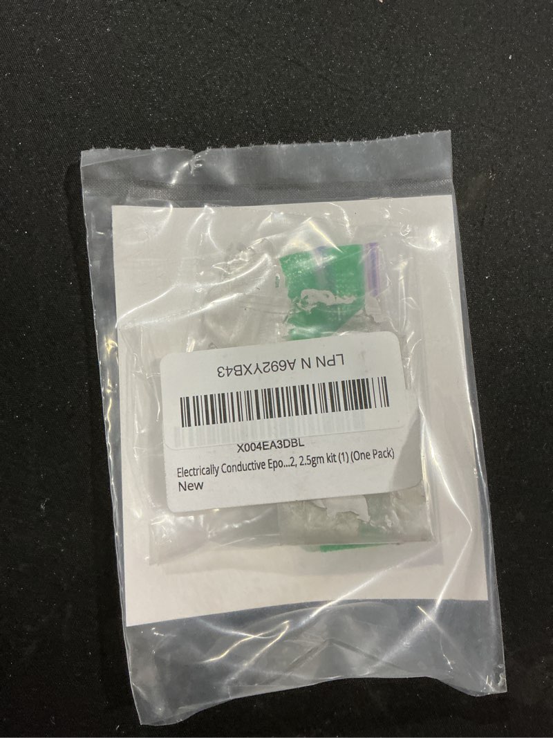 Condition photo showing Good Condition for Electrically Conductive Epoxy, Silver Adhesive, Room Temperature Cure, Air Dry AA-Duct 902, 2.5gm kit (1) (One Pack)