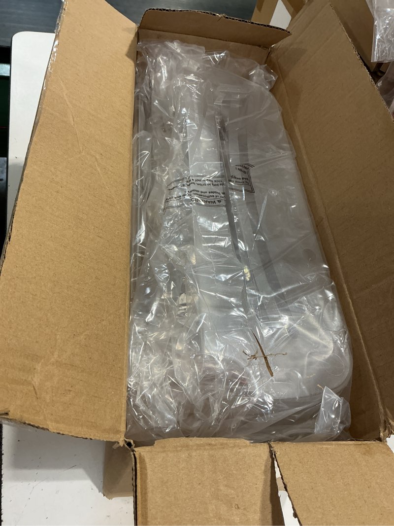 Condition photo showing Good Condition for upgraded 240323002 refrigerator door bin compatible with frigidaire door shelf replacement parts fghs2631pf4a fgus2642lf2 fghs2655pf4 fghs2631pf2 ap2115742 frigidaire gallery door shelf bottom shelves 240323002 door bin 2 pack