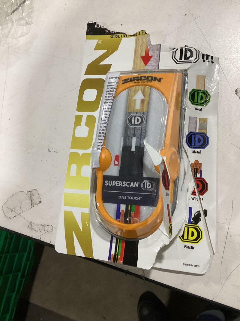 Condition photo showing Good Condition for  Similar to photo Zircon 69580 Pro 35 Stud Sensor, Spotlight Pointer - Quantity 1