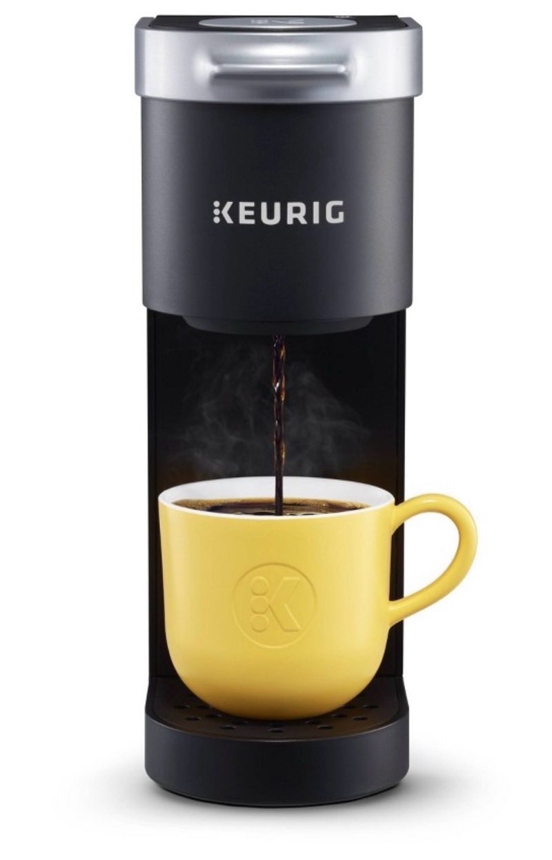 Keurig K-Mini Coffee Maker  Single Serve K-Cup Pod Coffee Brewer  6 to 12 oz. Brew Sizes  Black