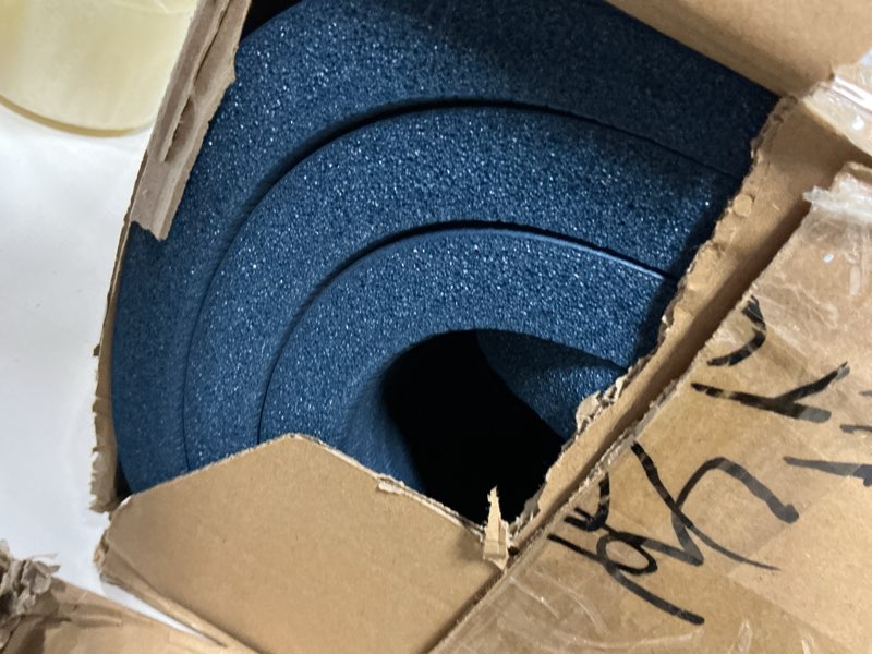 Condition photo showing Good Condition for Retrospec Solana Yoga Mat 1" Thick w/Nylon Strap for Men & Women - Non Slip Exercise Mat for Home Yoga, Pilates, Stretching, Floor & Fitness Workouts Ocean Blue 1 inch