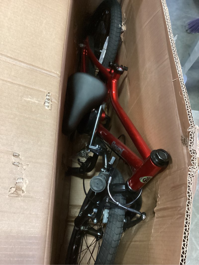 Condition photo showing Good Condition for RoyalBaby Kids Bike, Lightweight Aluminum 16 18 Inch Wheel Bicycle Boys Girls Ages 4-9 Years, Multiple Colors Red 18 Inch Neo