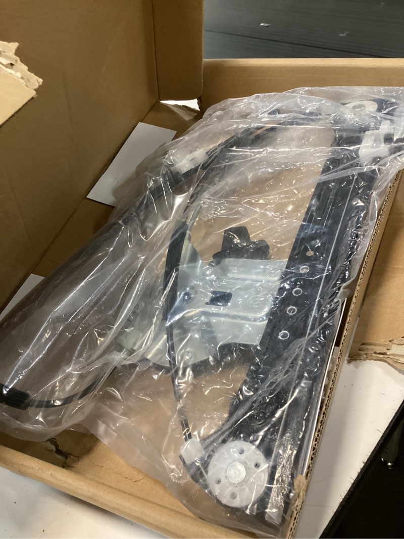 Condition photo showing As Is for front left window regulator with motor assembly 7 pins for chevrolet cruze 2010 2011 2012 2013 2014 2015, for chevrolet cruze limited 2016, replace 748-974