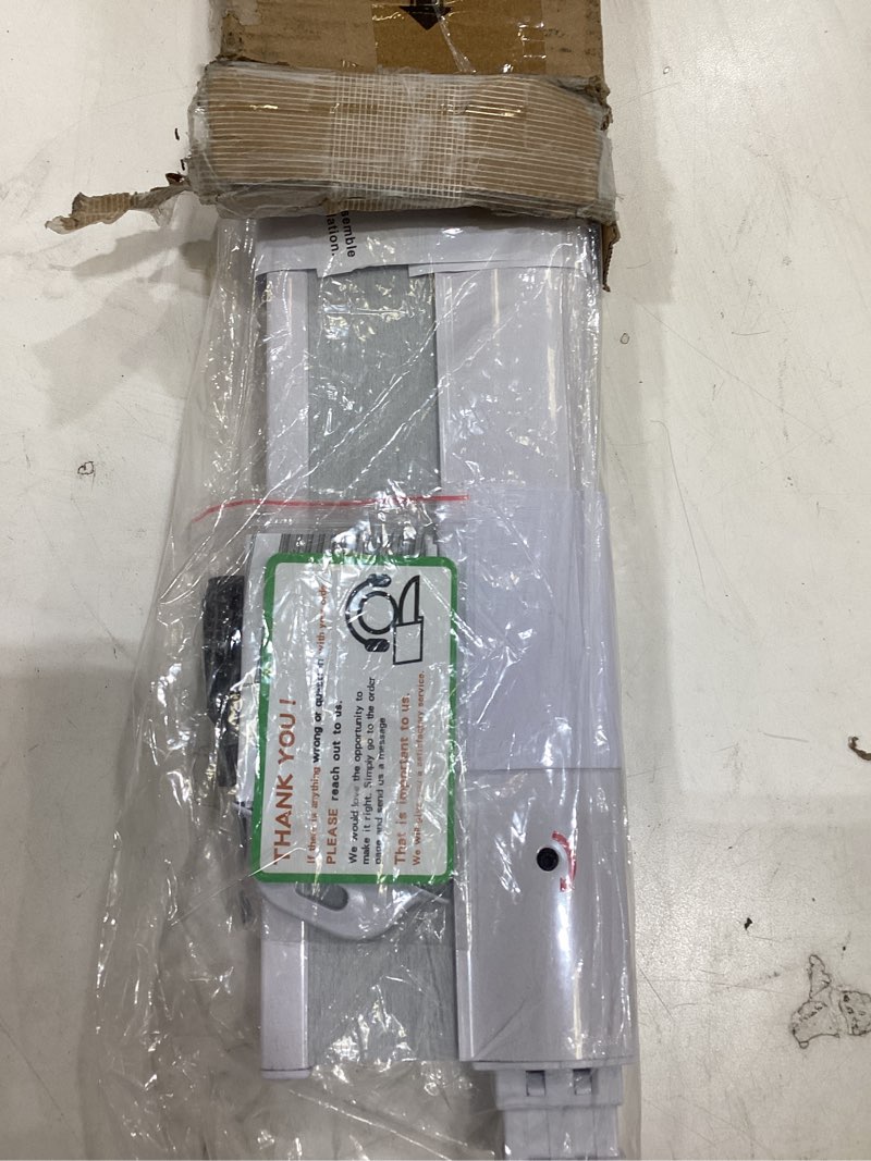 Condition photo showing Good Condition for no drill cellular shades for indoor windows, thermal insulating & noise reducing honeycomb blinds, free stop cordless blackout shades, white, 27 1/2" w x 64" h 27 1/2"w x 64"h white(blackout)