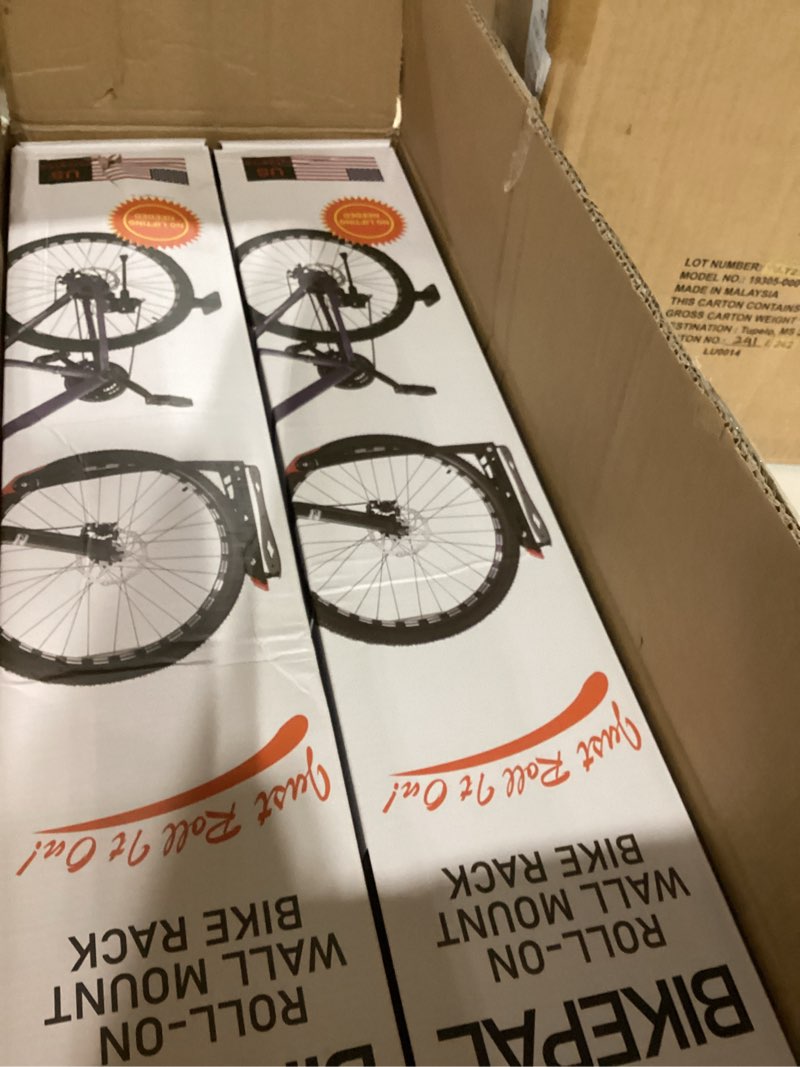 Condition photo showing Good Condition for ultrawall bikepal swivel bike racks - no lift wall-mounted bike storage solution for home & garage 2 pack
