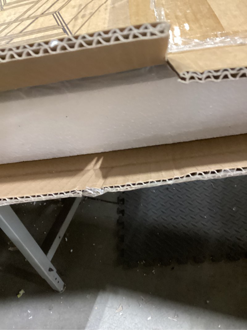 Condition photo showing New/Like New for GreenForest Folding Desk Small Rolling Desk with Storage Shelf,24.8 inch Foldable Computer Desk with Wheels for Small Space,Easy Assembly,Black 24.8 inch Black