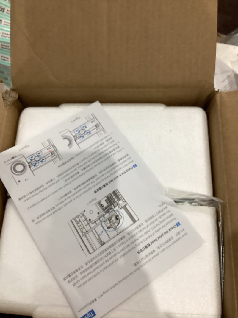 Condition photo showing Good Condition for Geeetech 3D Printer for Kids & Beginners, High-Speed Smart Mini 3D Printer with Filament, Wi-Fi & App Control, Auto-Leveling, Fully Assembled STEM Learning Tool, 3.94x4.33x3.94in Print Size Mini M1 S Blue-White