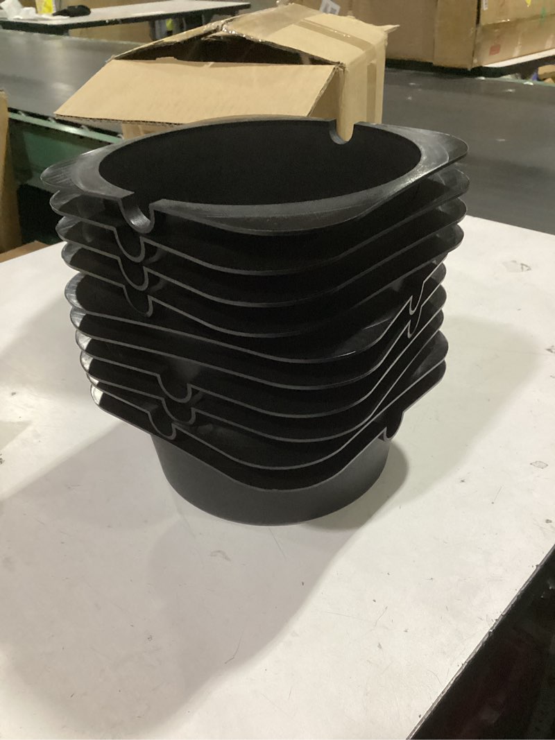 Condition photo showing Good Condition for (Similar to) Tuanse 10 Pcs Recessed Light Cover for 6 Inch Lighting Fixtures 8.6 x 8.6 x 2.9 Inch Fire-Resistant and Energy-Saving Light Insulation Protect Cover for Attic (Black) 8.6 x 8.6 x 2.9 Inch Black 10