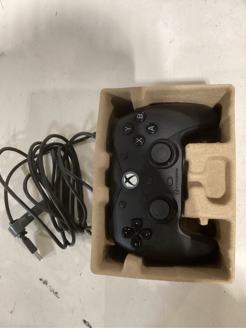 Condition photo showing Good Condition for hyperkin the competitor wired controller for xbox series x|s, xbox one & pc, black