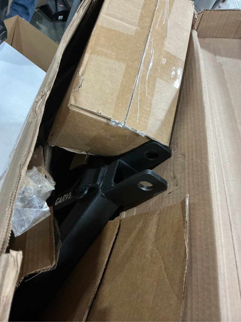 Condition photo showing Good Condition for cammoo hitch mounted trencher ripper, alloy-reinforced 2" receiver, 3-in-1 teeth set, 3-point trench digger/subsoiler plow for atv utv tractor & 4-depth adjustment trenching gardening farming, black