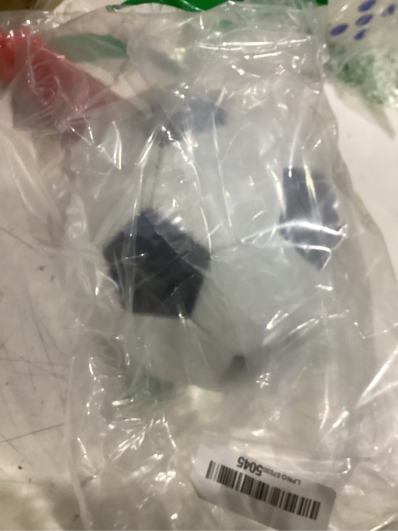 Condition photo showing Good Condition for soccer ball size 2,3,4,5 with pump needle classic white black thicker pu tight weaved suitable for youth boy league game trainning practice or gift white black size 2
