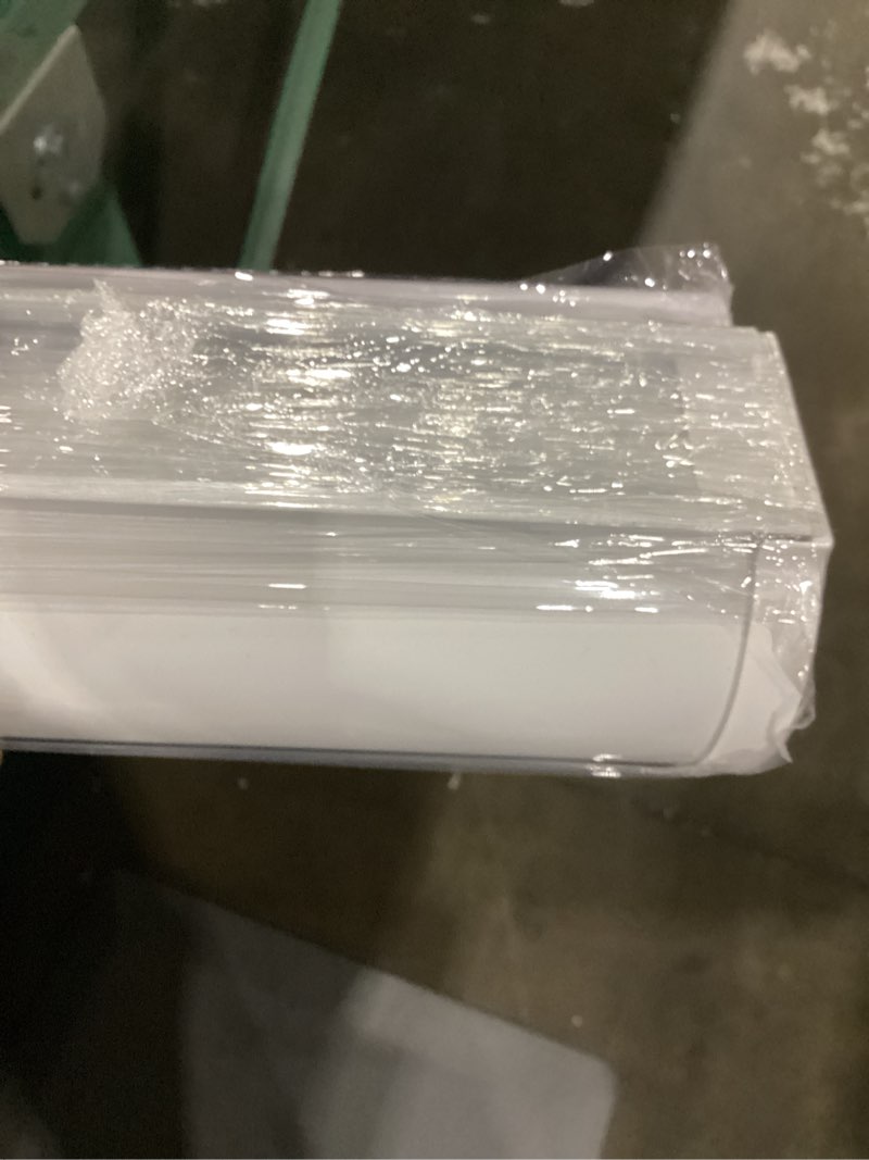 Condition photo showing Good Condition for luckup cordless zebra blinds roller shades for window-dual layer sheer blinds light control with valance day night privacy light filtering fabric, 40" w x 72" h, white 40"w x 72"h white-light filtering