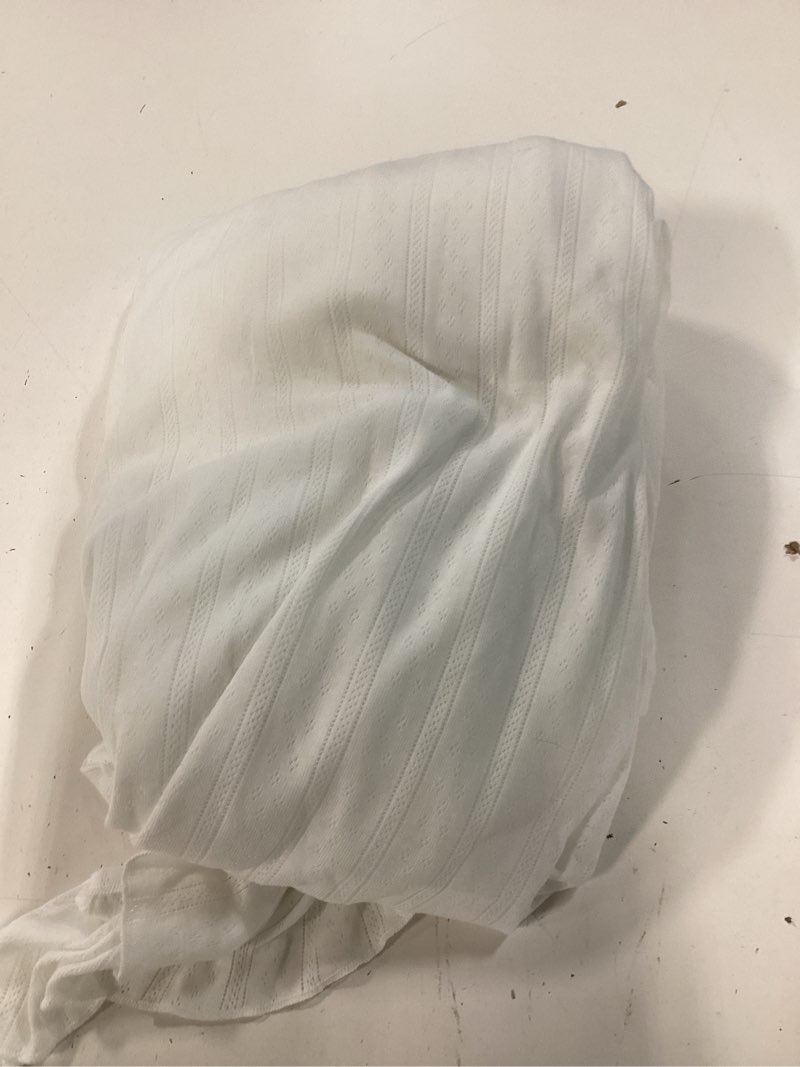 Condition photo showing Good Condition for r.vivimos women summer half sleeve cotton ruffled vintage elegant backless a line flowy long dresses medium white-1
