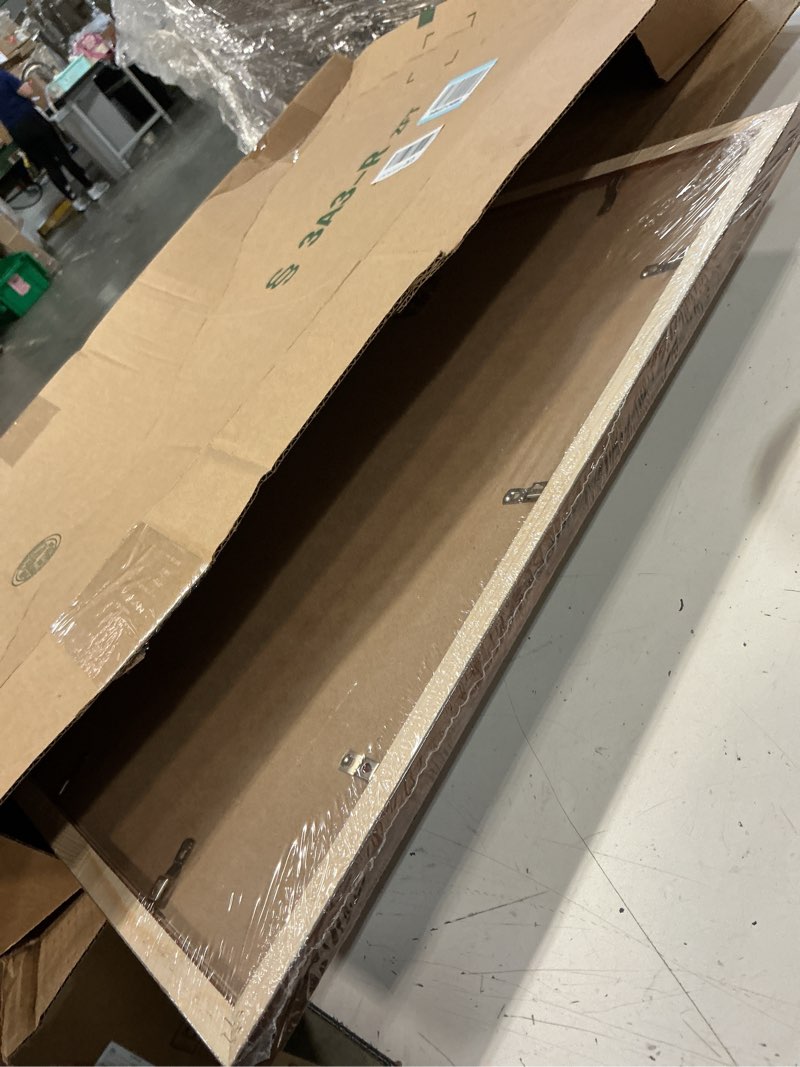 Condition photo showing Good Condition for 18x18 wood frame brown, rustic natural wooden 18x18in poster picture frame, distressed 18 x 18inch woodgrain gallery photo frame with hd plexiglass, horizontal vertical wall mounting display 1pcs brown 18x18