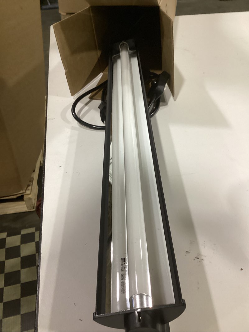 Condition photo showing As Is for T5 UVB Reptile Light 10.0 HO Combo Kit, 23" UVB Light Adjustable Brightness & UVA UVB, 24W Reptile Lamp for Tropical & Deserts Such as Bearded Dragon 24W-23Inch