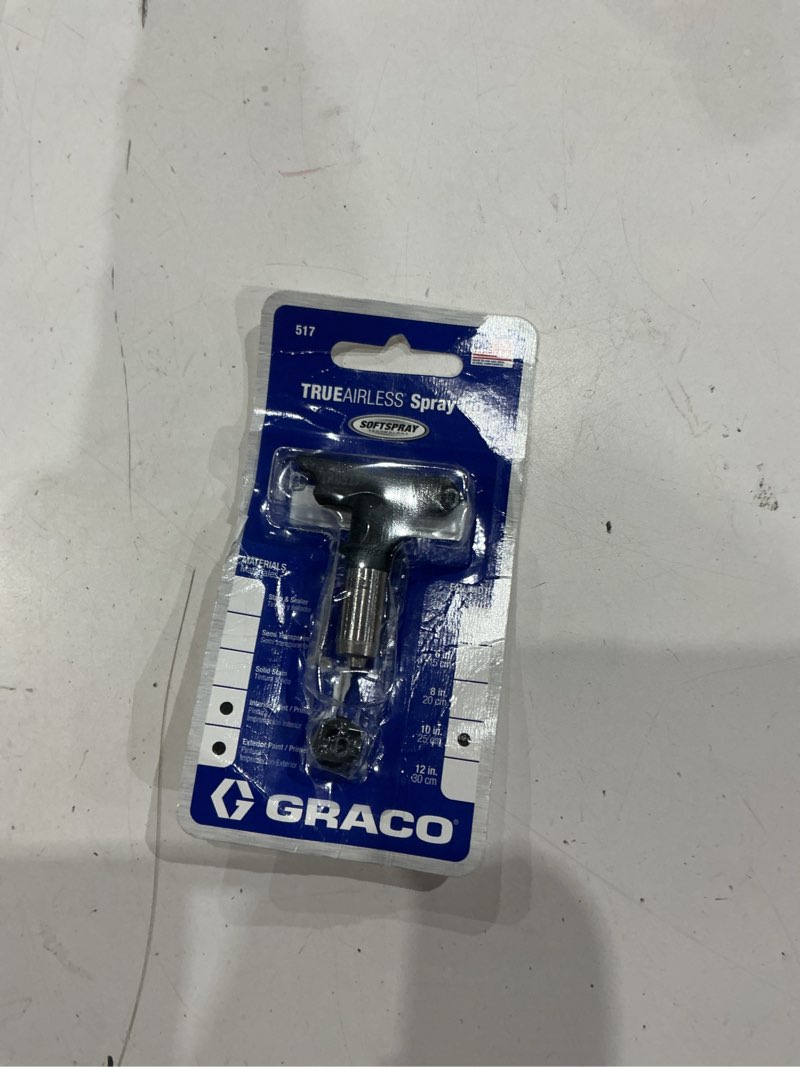 Condition photo showing As Is for graco trueairless 517 spray tip