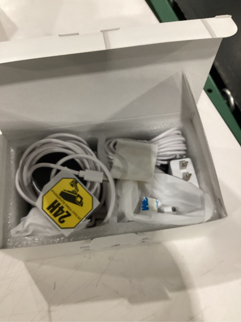 Condition photo showing Good Condition for 2K No Drill Window Camera-2 Pack 2.4Ghz & 5Ghz WiFi Dome Cameras for Home Security for Indoor & Outdoor Monitoring, Color Night Vision, Human Detection, 24/7 Recording, Ideal for Apartment, K1 2.4GHz&5GHz-2P-W