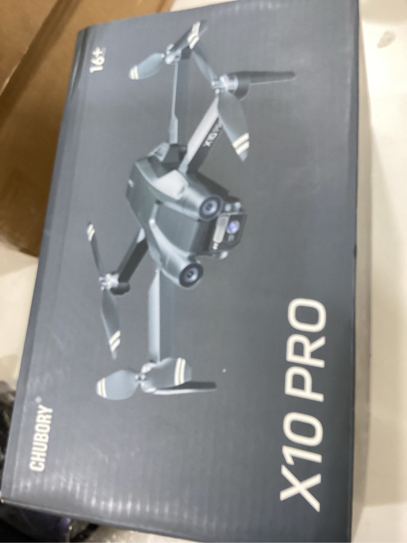 Condition photo showing New/Like New for chubory a77 brushless motor drone with camera for adults 4k hd, 2650 ft long-distance control, 84 min flight duration, wifi fpv quadcopter, auto hover, follow me function, 3 batteries for beginners 4k wifi drone with 84 mins midnight woven gloom crimson e