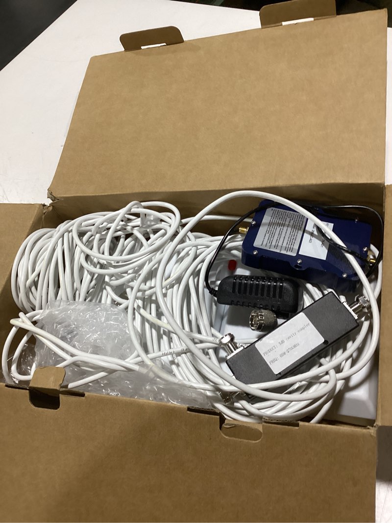 Condition photo showing Good Condition for cell phone booster for home & multi-room,up to 7,000 sq ft,cell phone signal booster for band 5/12/13/17,boost 5g 4g data for all u.s. carriers fcc approved cell signal booster
