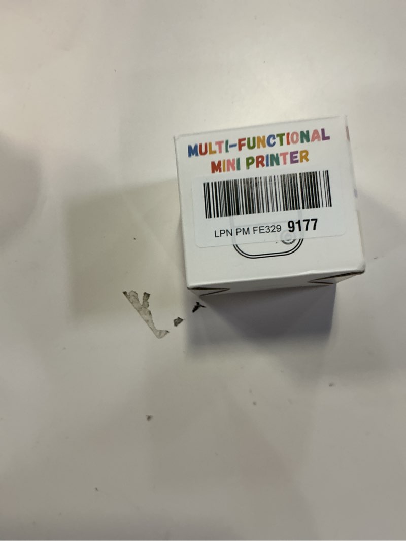 Condition photo showing New/Like New for Mini Portable Sticker Printer, Mini Thermal Printer with 3 Rolls Paper, Bluetooth Inkless Printpods, Pocket Label Maker Suitable for Kids Creative DIY, Diaries, Photos, Study Notes-Green