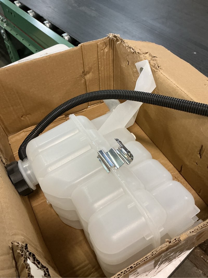 Condition photo showing Good Condition for 15203949 603-102 coolant reservoir tank with cap & sensor compatible with 1999-2009 chevrolet avalanche, silverado, sonora, suburban, tahoe | gmc sierra, yukon xl | cadillac escalade, ext, esv, etc