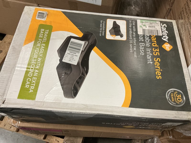 Condition photo showing New/Like New for safety 1st onboard 35 stand-alone infant car seat base - black