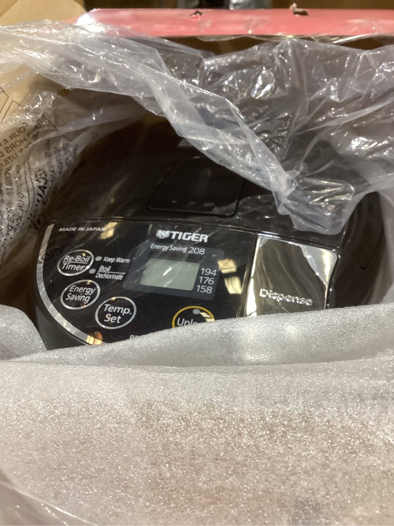 Condition photo showing Good Condition for tiger pdu-a50u-k electric water boiler and warmer  stainless black  5.0-liter