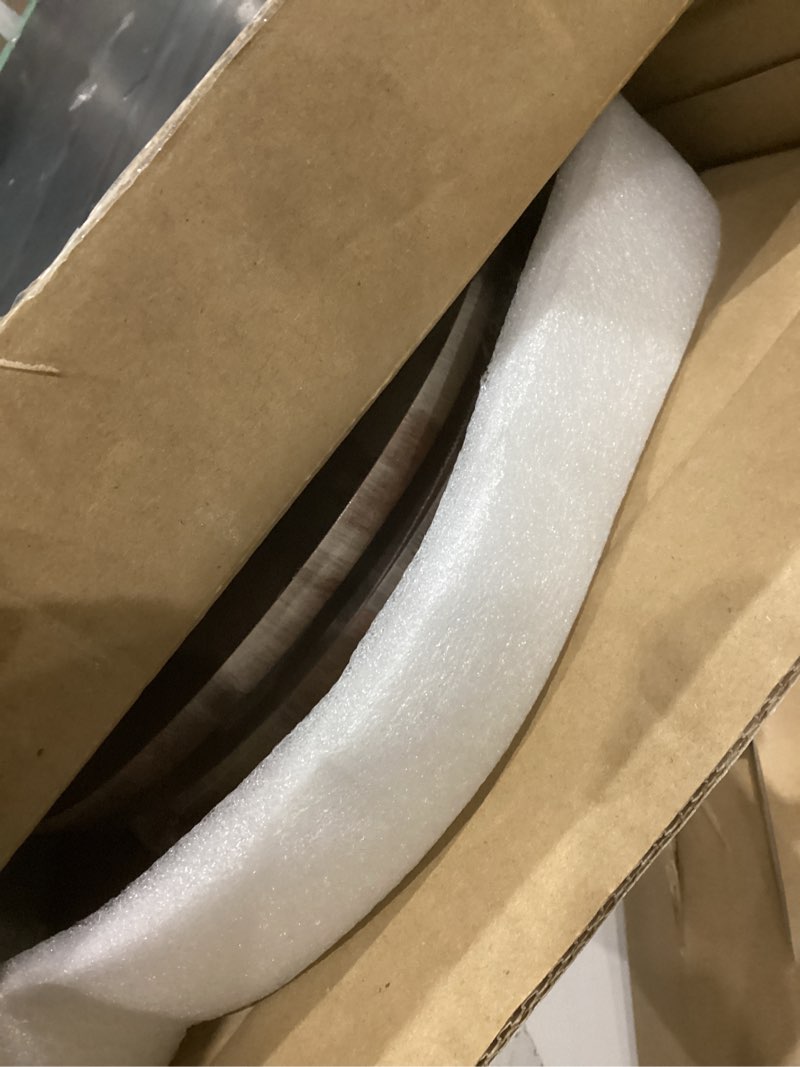 Condition photo showing New/Like New for Angol Shiold Elongated Toilet Seat Molded Wood Toilet Seat with Quietly Close and Quick Release Hinges, Easy to Install also Easy to Clean (Elongated, Board) Elongated-18.5” Board