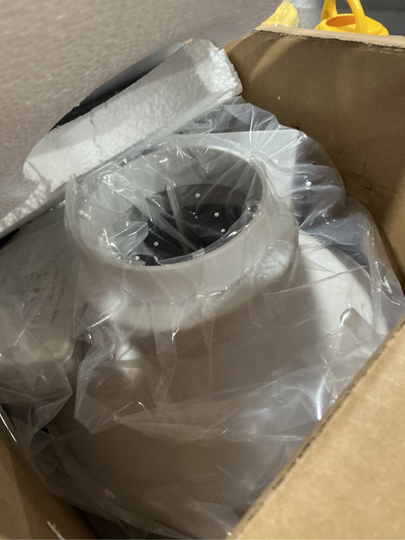 Condition photo showing As Is for New Upgrade Dryer Booster Fan 4 Inch | 167 CFM | Auto-On |, Compatible with DBF 110 Vent Booster Fans Increase Exhaust Pressure, with Plug Efficient, Dryer Vent Booster Fan 4 Inch