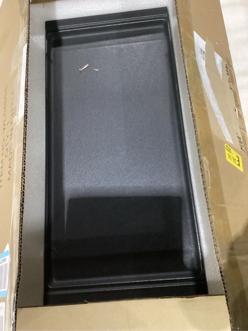 Condition photo showing As Is for upgraded wb31x24738 griddle replacement parts for ge stove parts wb31x24998 cast iron stove top griddle wb31x49806 general electric gas range cooktop center griddle plate jgb700sej4ss flat top pan