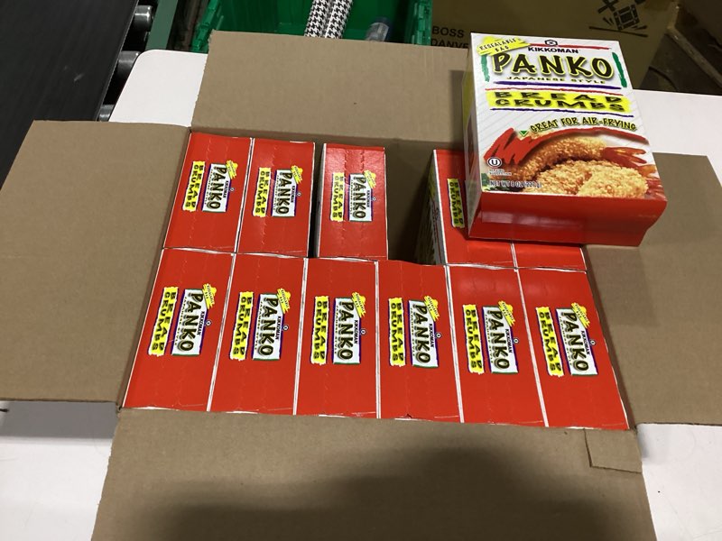 Condition photo showing New/Like New for kikkoman panko bread crumbs japanese style (12x12/8 oz)