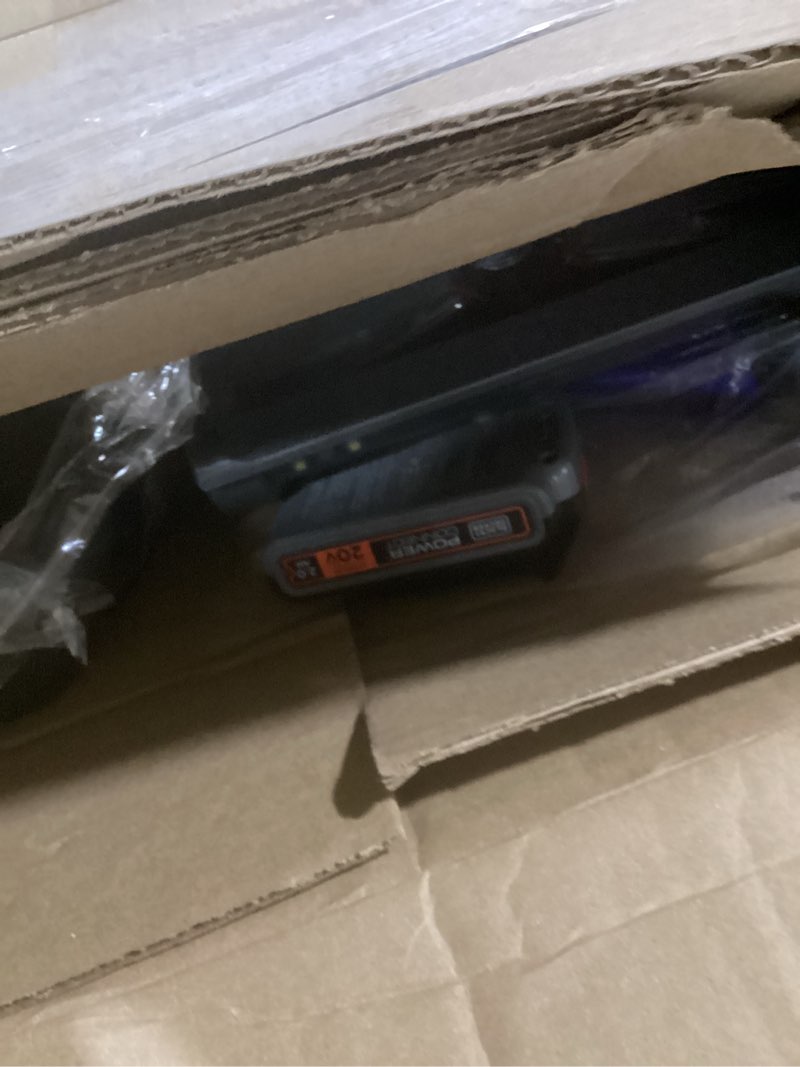 Condition photo showing Good Condition for black+decker pet hair vacuum, cordless vacuum cleaner pet hair, up to 55 minutes of runtime, interchangeable floorhead, maximum suction, multi-surface, light weight, powerseries extreme (bsv2020p) 20v pet vacuum