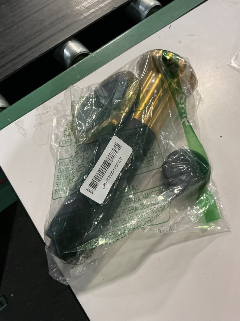 Condition photo showing As Is for rabbit automatic electric corkscrew - hands-free wine opener with integrated foil cutter, rechargeable cordless electric bottle opener for all cork types - barware essential & kitchen tools 2 x 9.6 in gold