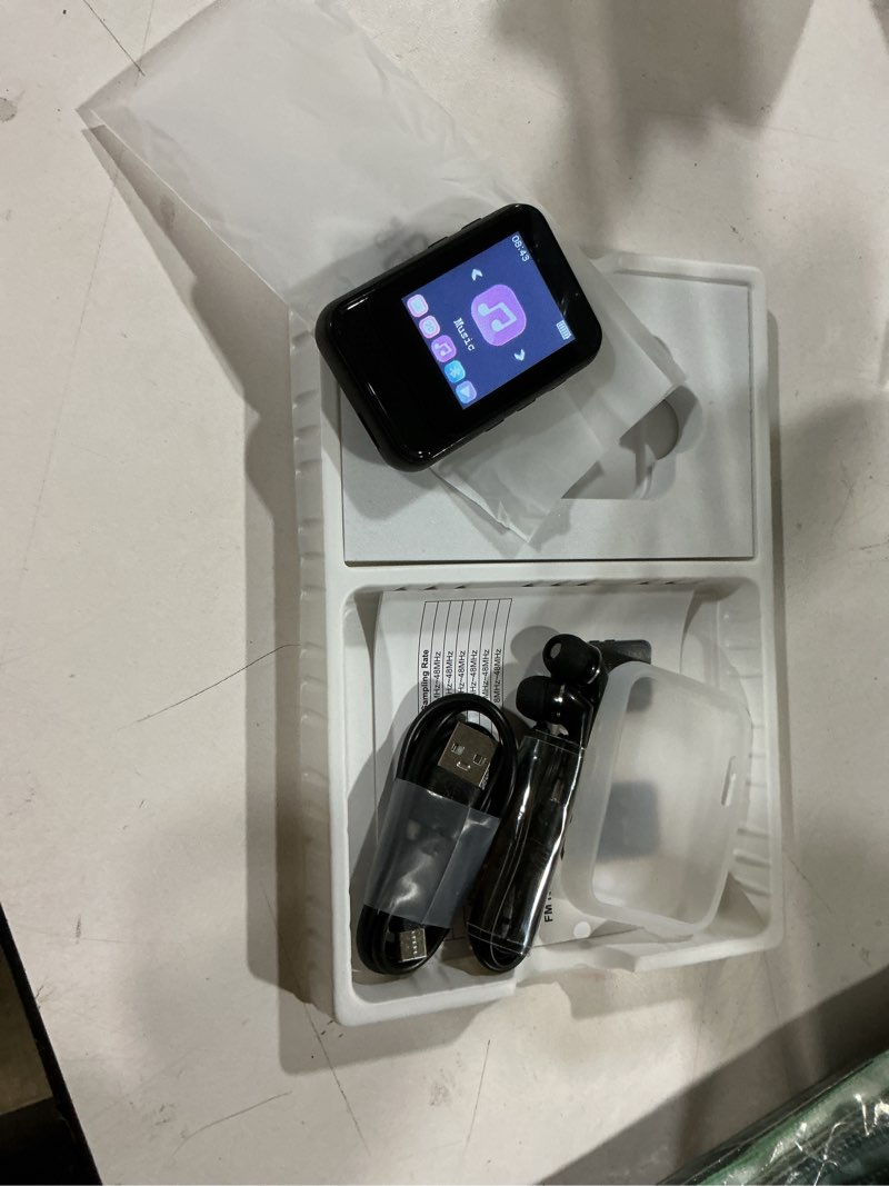 Condition photo showing Good Condition for mp3 player with bluetooth,mini mp3 player with speaker,built-in micro sd card slot,portable music player with fm radio,video,voice recorder,earphones, for kids,sports and gifts,max 512gb expand 32gb
