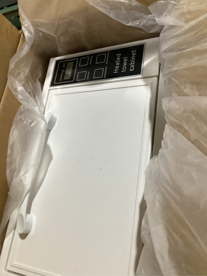 Condition photo showing Good Condition for (similar) towel warmer, 8l hot towel warmers for facials, salon towel warmers for spa and home,barbershop, esthetician.(white)