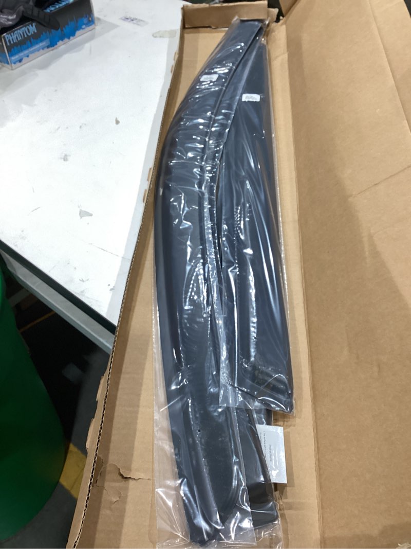 Condition photo showing Good Condition for 4 pieces tape-on extra durable rain guards fit for 2025 2026 gmc terrain,window deflectors,window visors (smoke black)