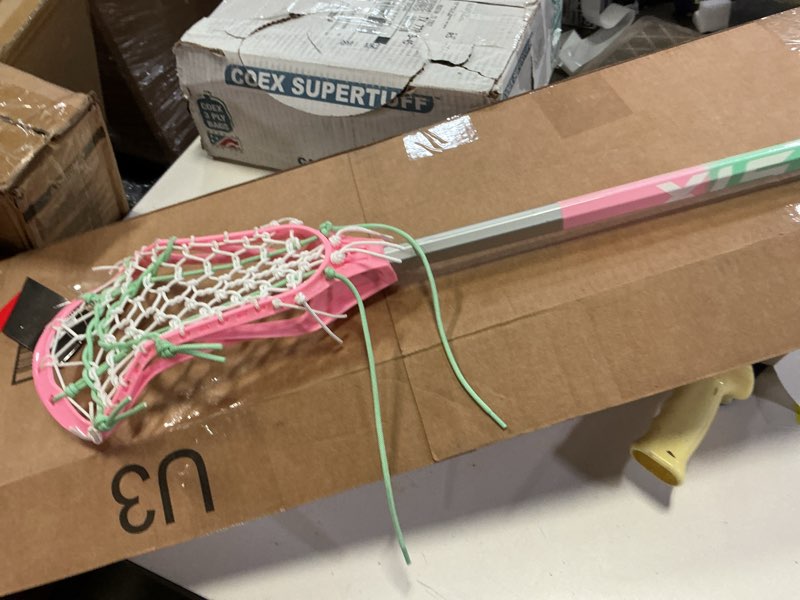Condition photo showing New/Like New for STX Lacrosse Girls Crux Jr. Complete Stick