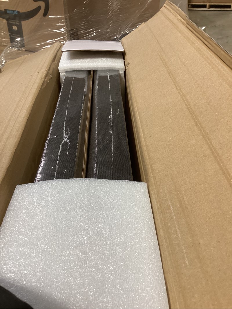 Condition photo showing New/Like New for UMIACOUSTICS 2 PCS Acoustic Panel, 47.2" x 23.6" x 2" Fiberglass Sound Proof Wall Panels, Sound Absorbing Panels for Studios, Office, Home Theater. Black 47.2" x 23.6"-2pcs Black