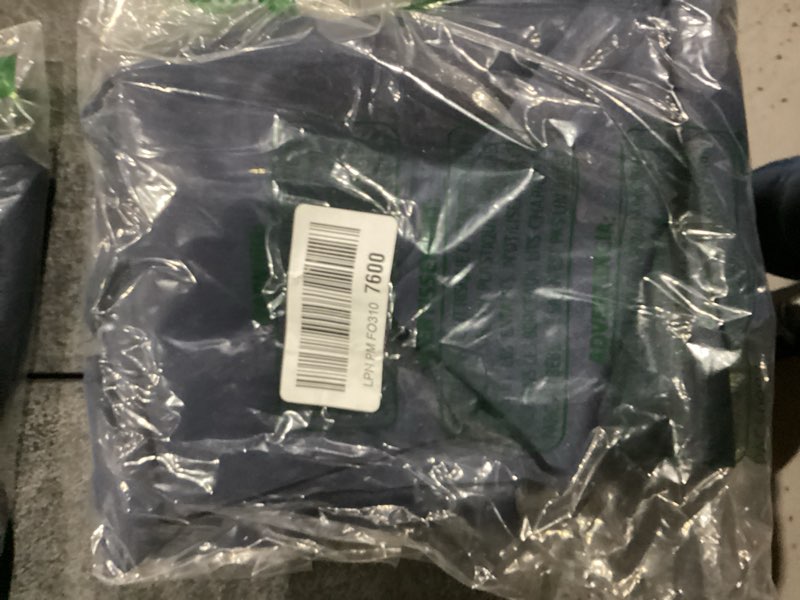 Condition photo showing New/Like New for FOLINS&HOME Navy Blue Rectangle Tablecloth 54 x 78 Wrinkle Free Waterproof Polyester Table Cloths, Spillproof Heavy Duty Washable Table Cover for Party, Banquet, Indoor and Outdoor-Oblong/Rectangular