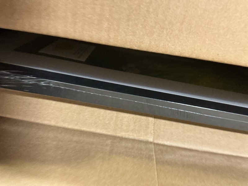 Condition photo showing As Is for Homeforia 11x11 Picture Frame Black, High End Metal 11 by 11 Square Frames with Mat 9 x 9 Opening, 11by11 Poster Frames Matted to 9x9 inch Photo, Wall Hanging Frame, Tempered Glass, Wall Kit, Set of 1 Pack of 1 Black 11x11