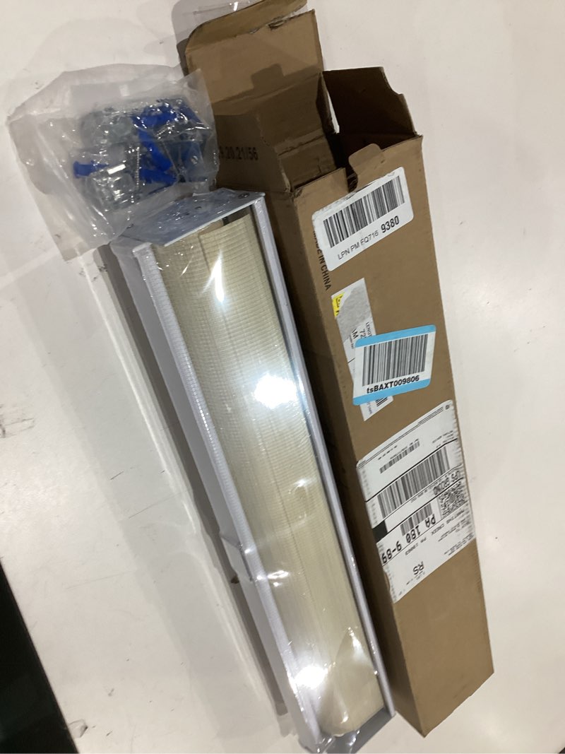 Condition photo showing Good Condition for cordless zebra blinds for indoor windows free-stop zebra shades dual layer light filtering sheer shades roller window blinds for home (21" w x 72" h, cream) 21"w x 72"h cordless cream