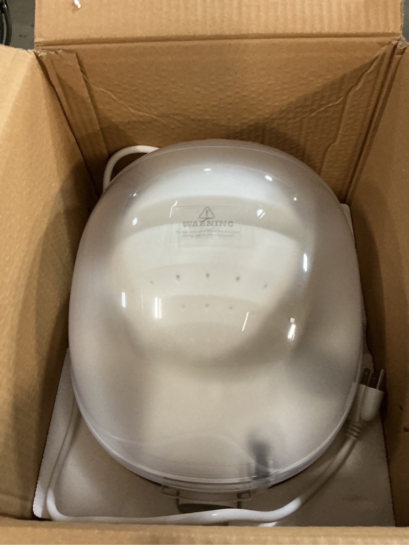 Condition photo showing As Is for innopaw automatic cap cleaner with steam and dry,steam cleaning&ironing and drying for bucket baseball cap,hat cleaner&dryer for trucker hat etc.…